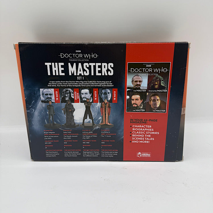 Doctor Who Eaglemoss The Masters - Set 1