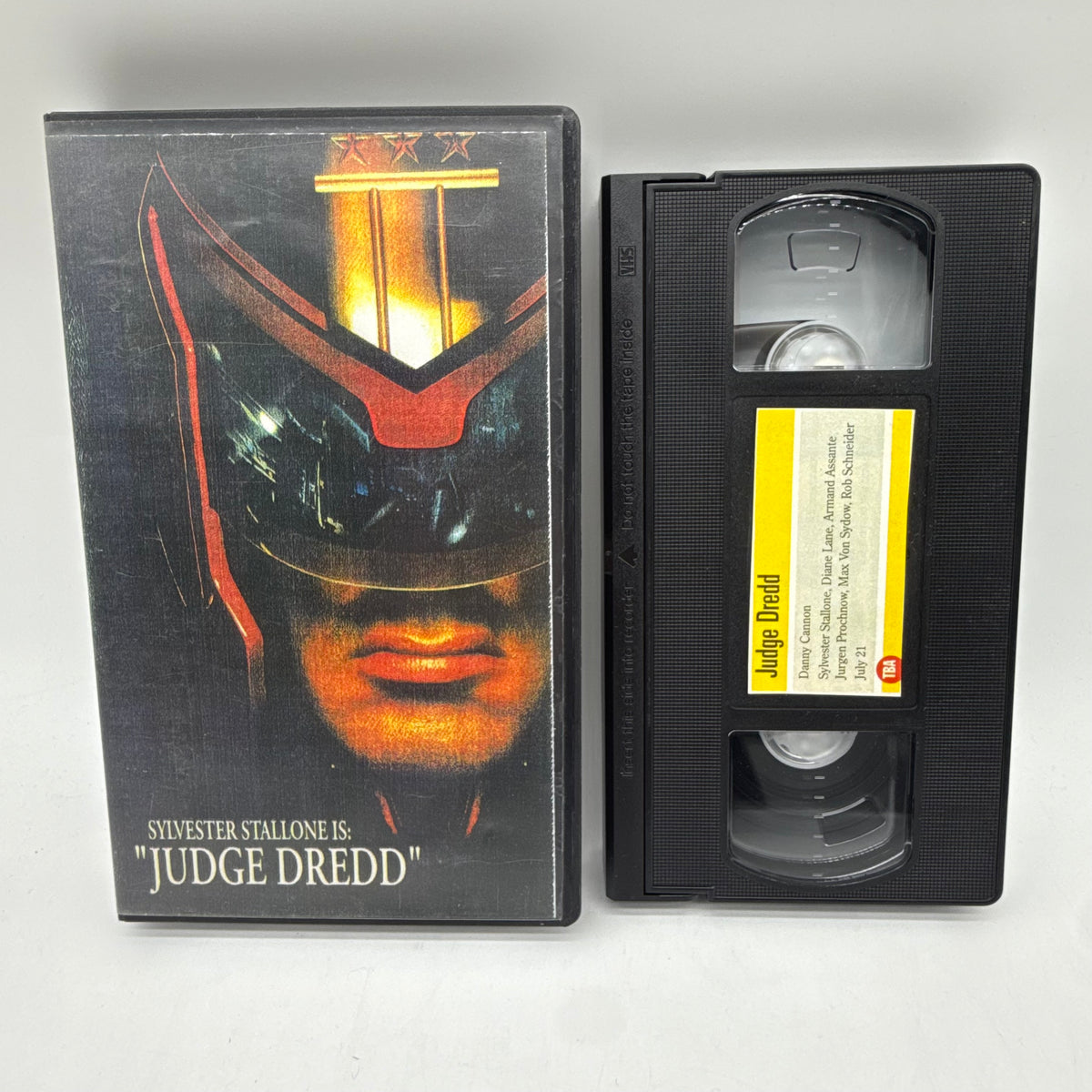 Judge Dredd VHS