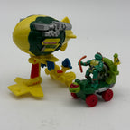 TMNT Turtles Micro Mutants High Flying and Road Ragin Combo