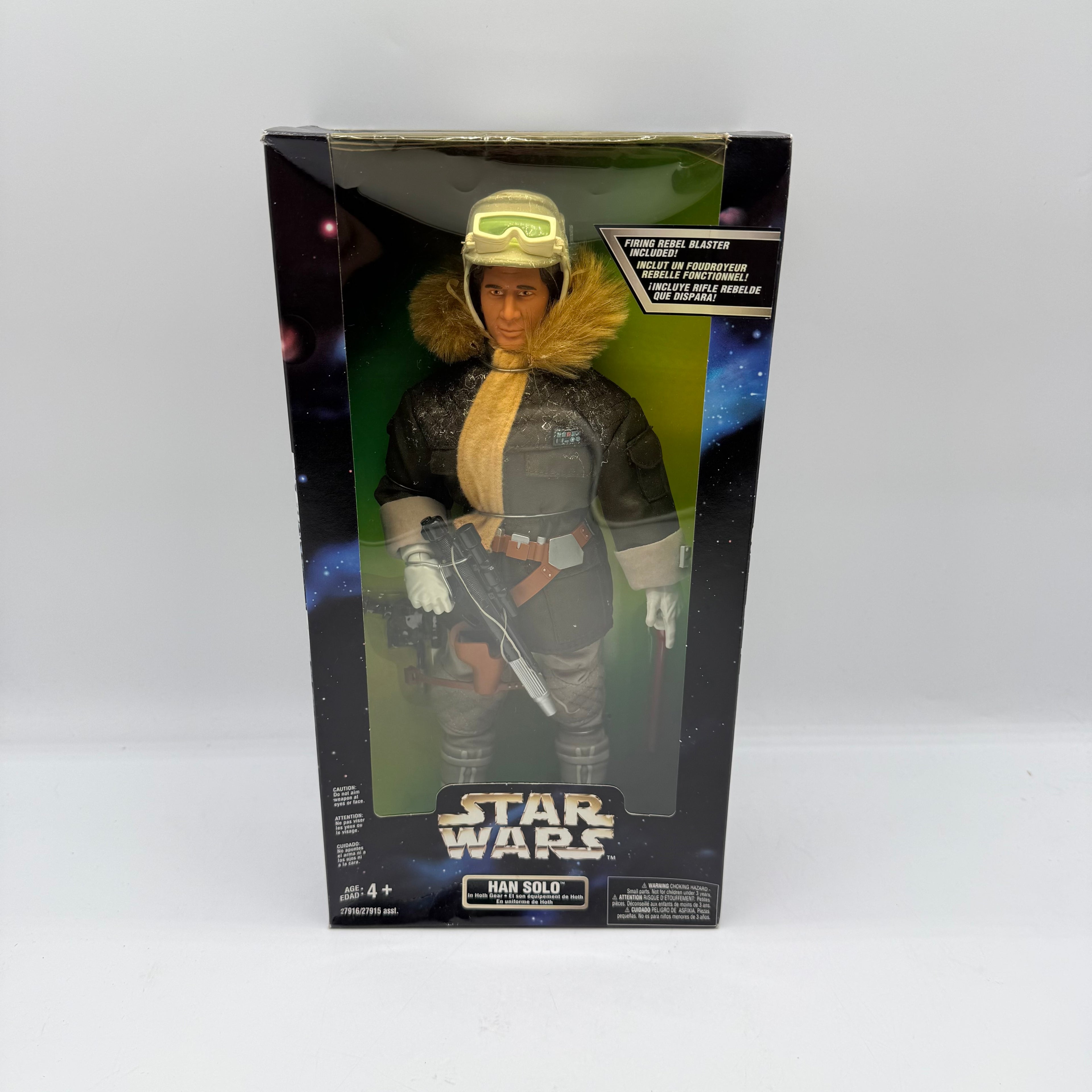 Star Wars 12inch Action Collection Han Solo Hoth Sealed