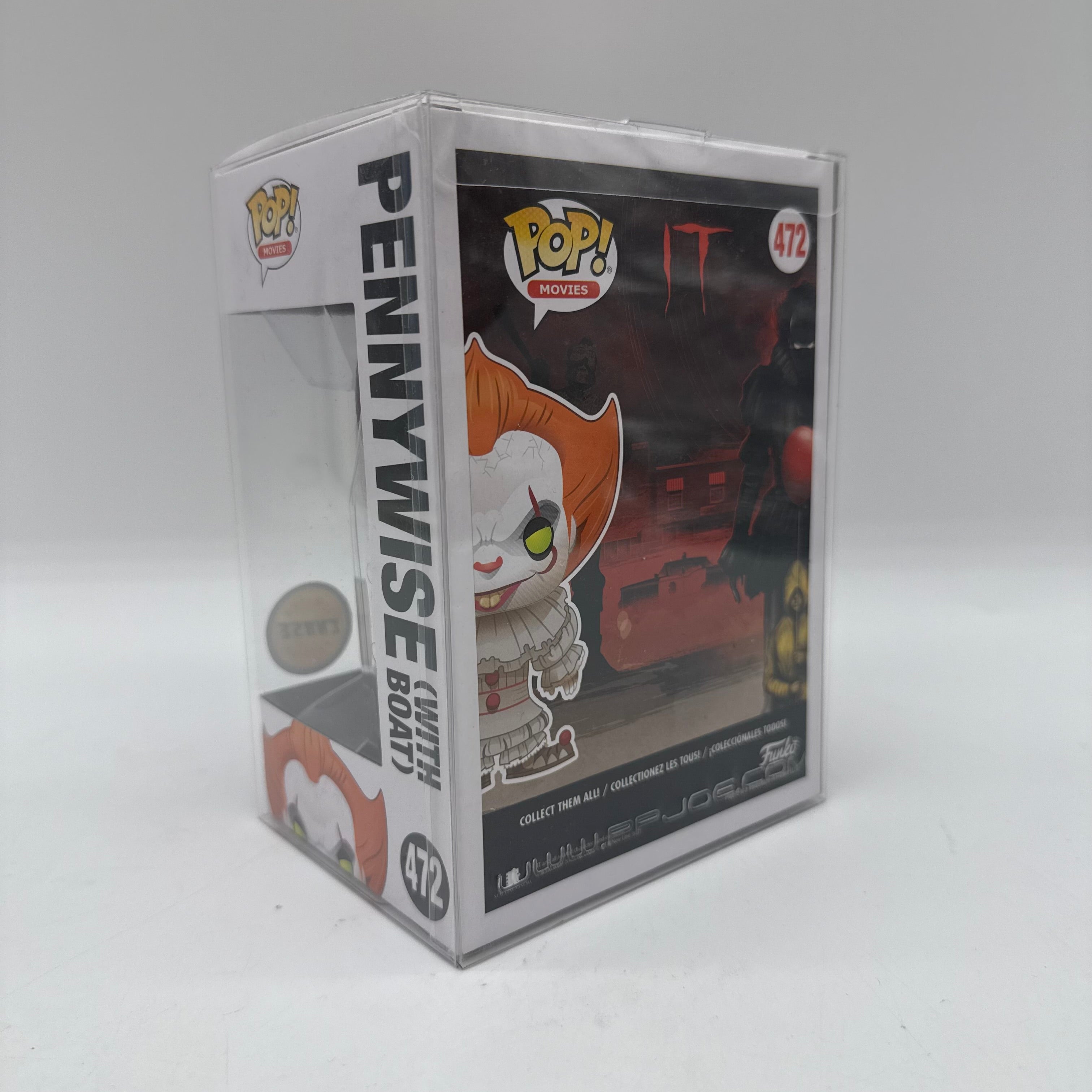 IT Funko Pop Pennywise 472 Limited Chase + Protector