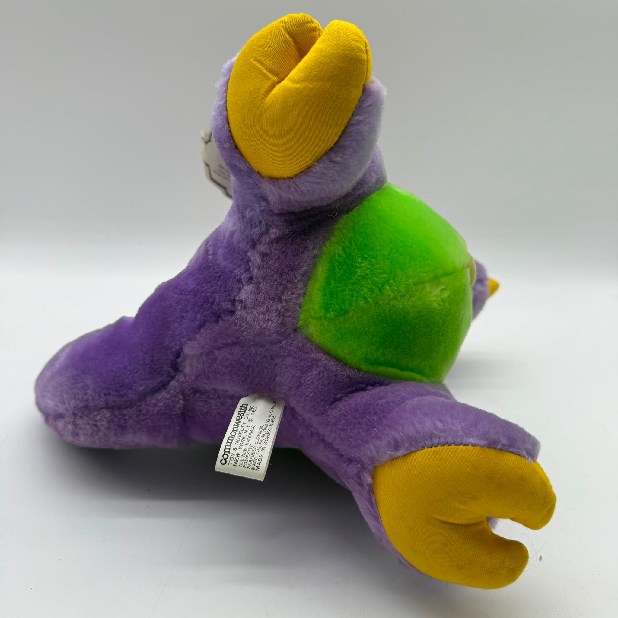 Vintage 1986 Dinosmites Dinosnores Soft Toy Plush with Tags