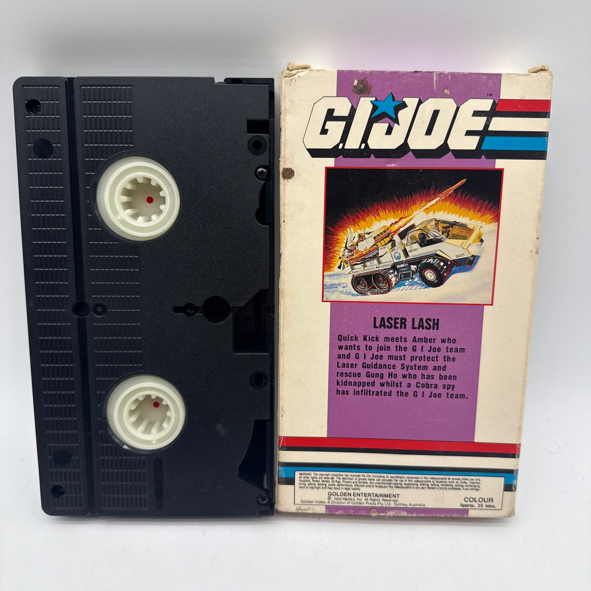GI Joe Laser Lash 3 VHS