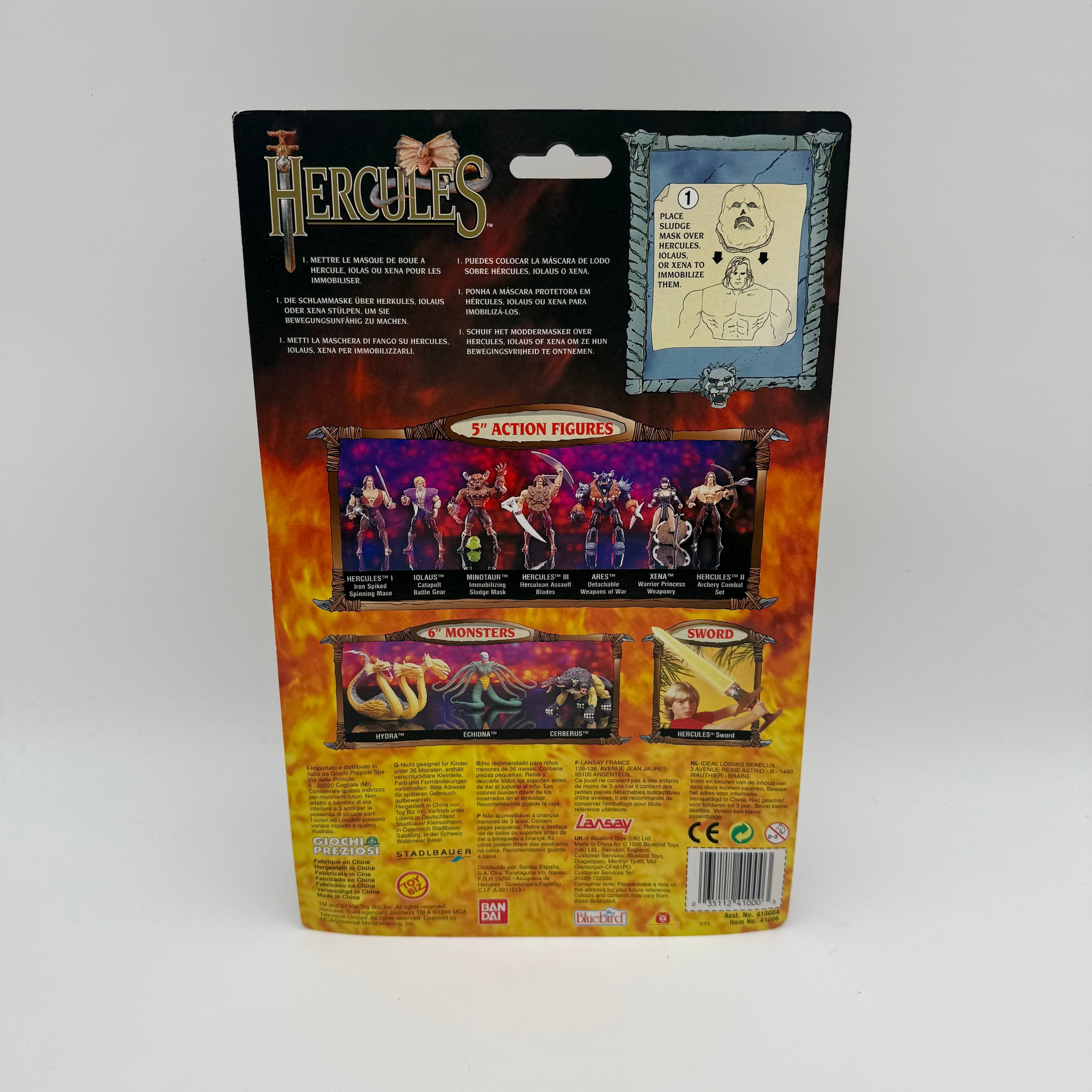 Hercules Toybiz Minotaur Action Figure Sealed