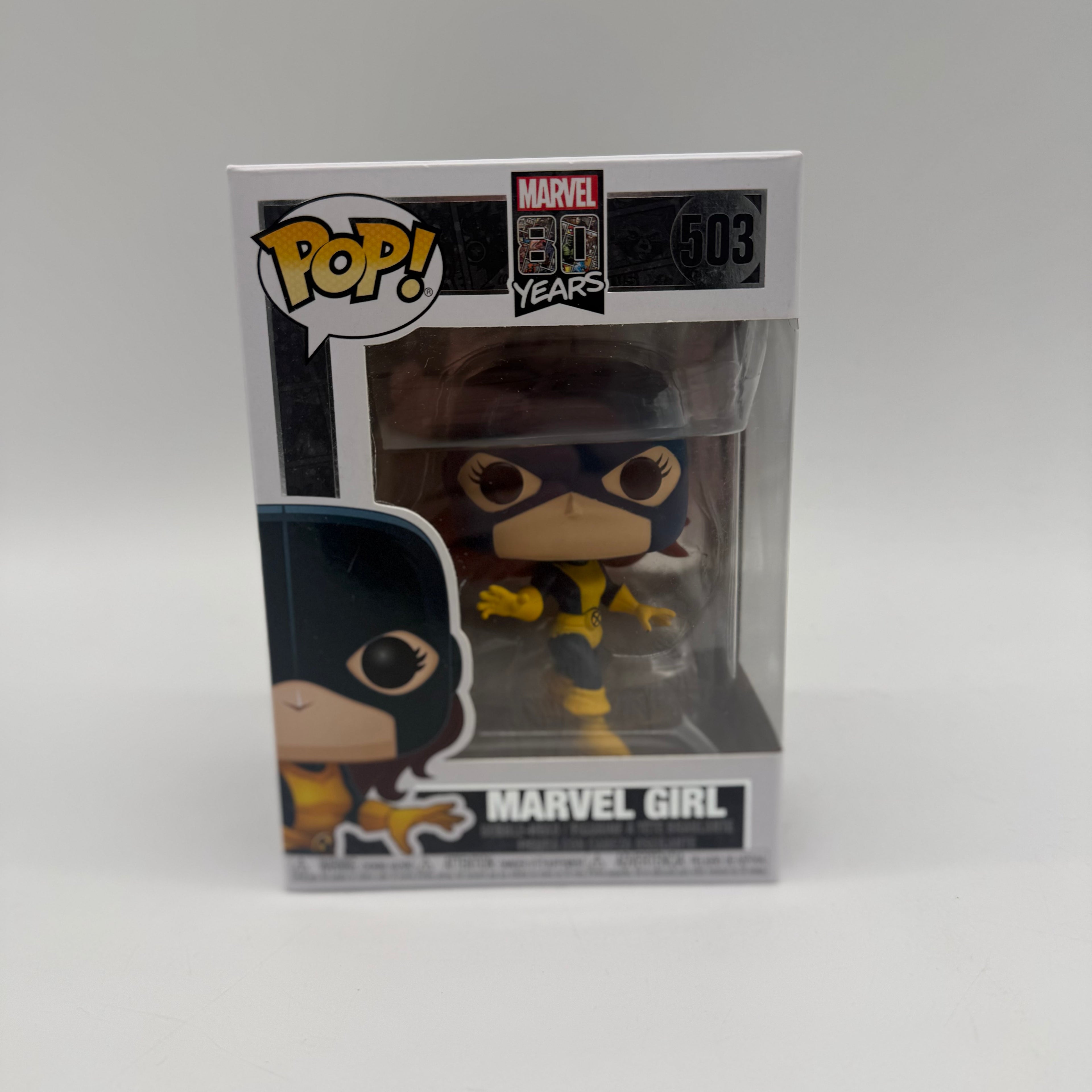 Marvel 80 Years Marvel Girl 503 Funko Pop Boxed