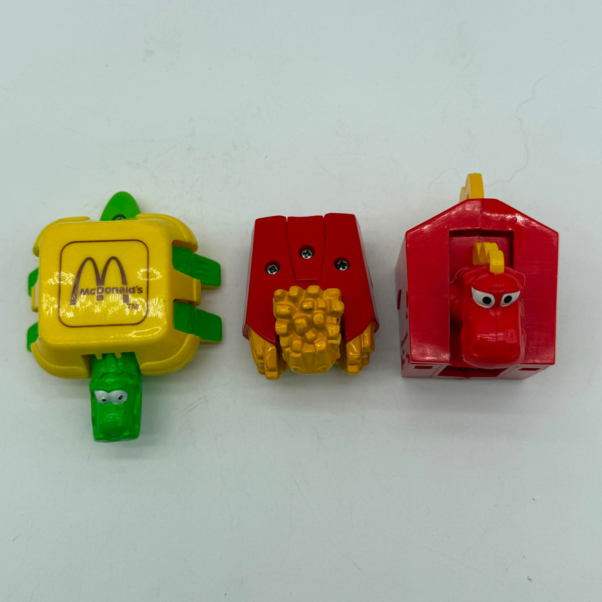 McDonalds Happy Meal 90s Changeables x3 Bundle
