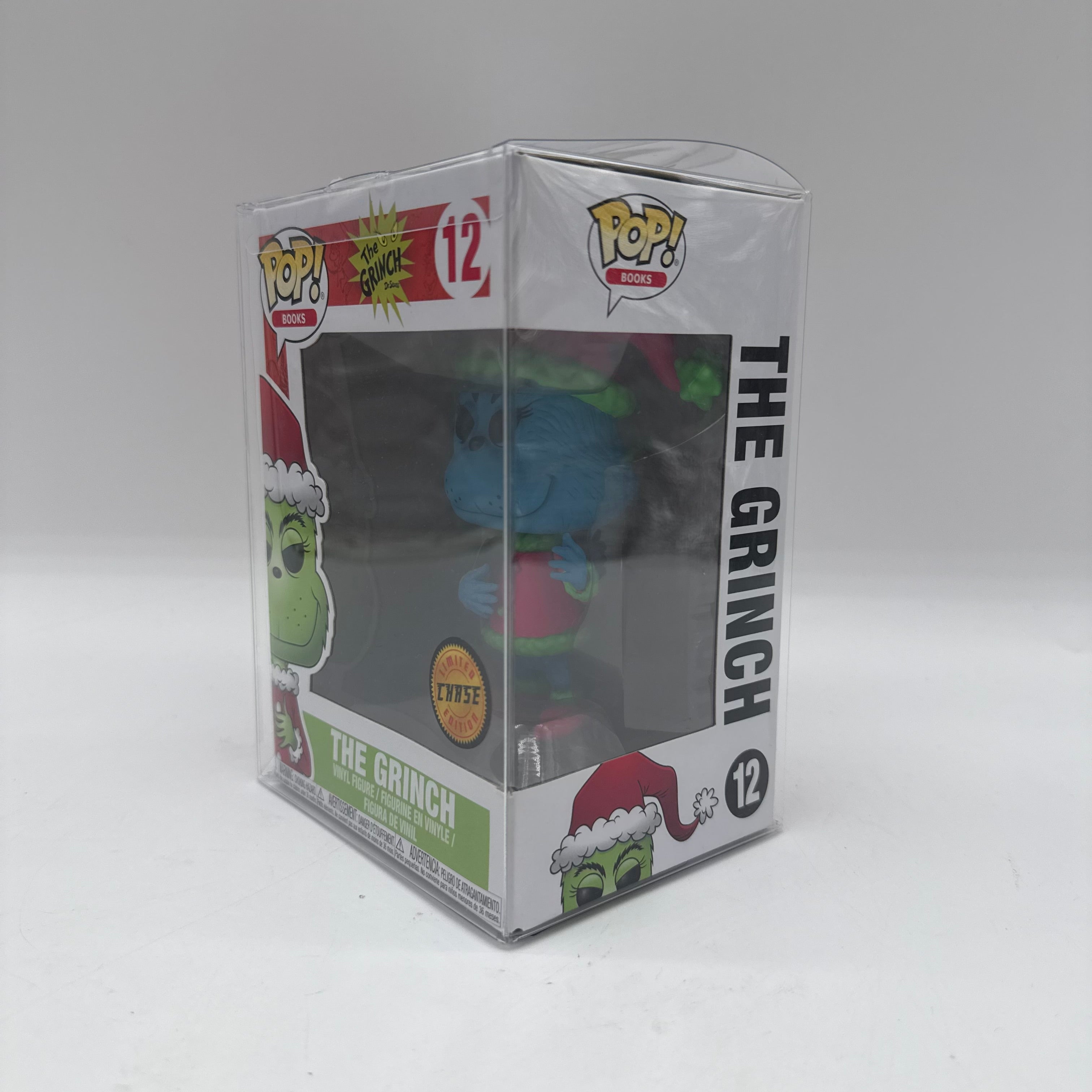 The Grinch Funko Pop 12 Limited Chase + Protector