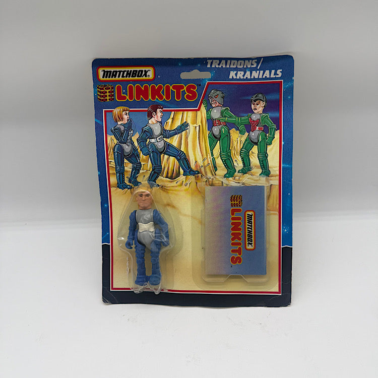 Matchbox 1980s Linkits Traidons Man  Action Figure