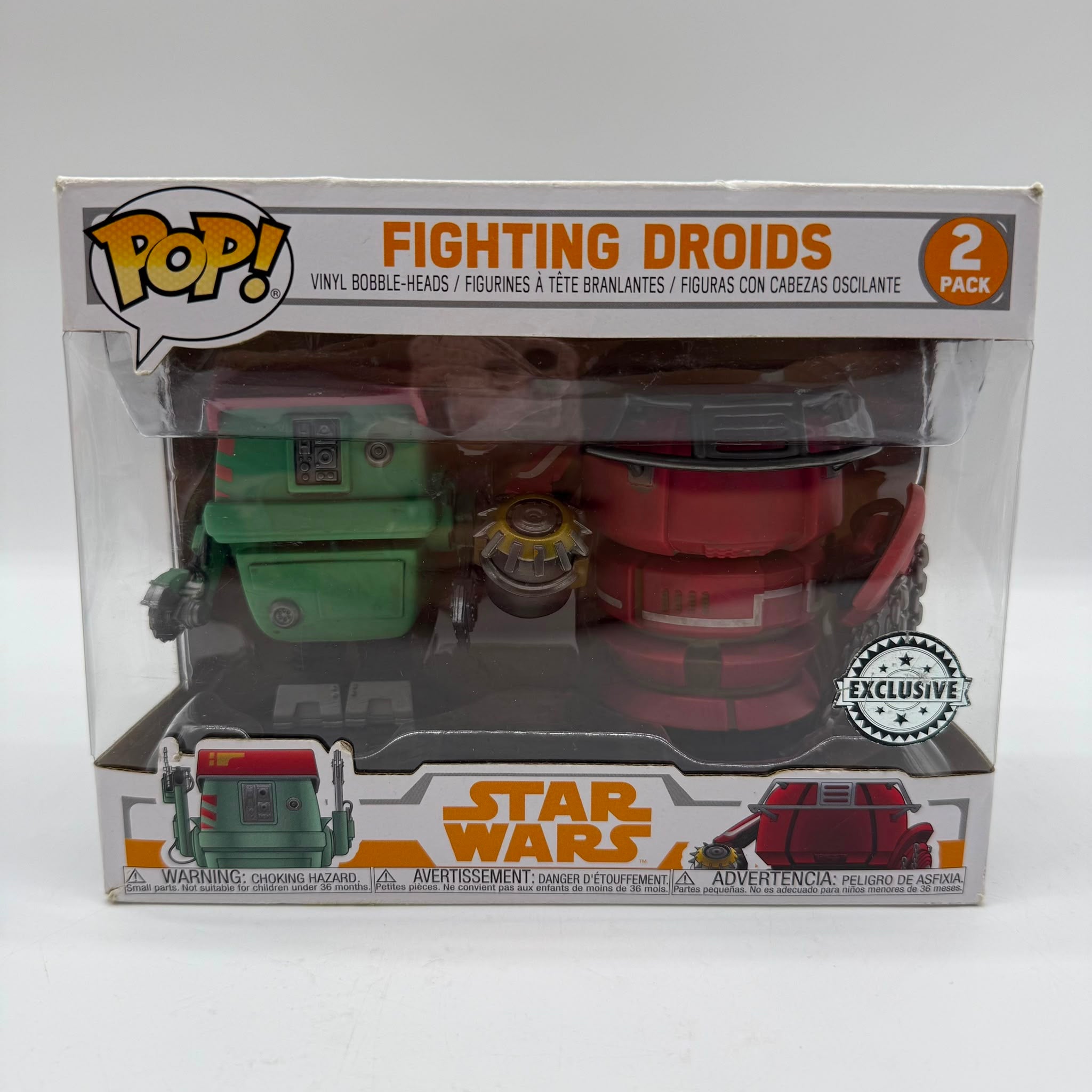 Star Wars Funko Pop Fighting Droids 2 Pack
