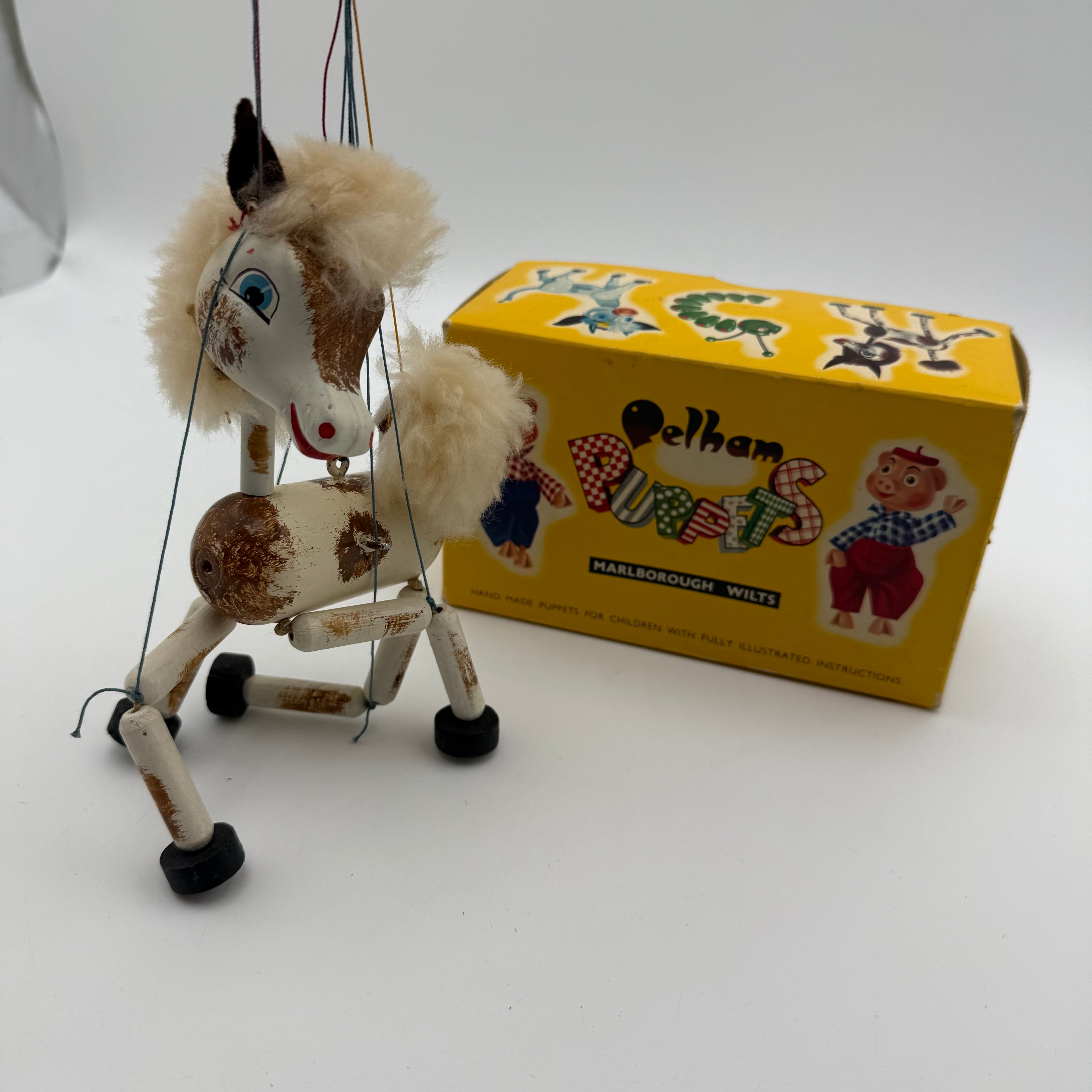 Pelham Puppet Marionette Foal A5 In Original Box