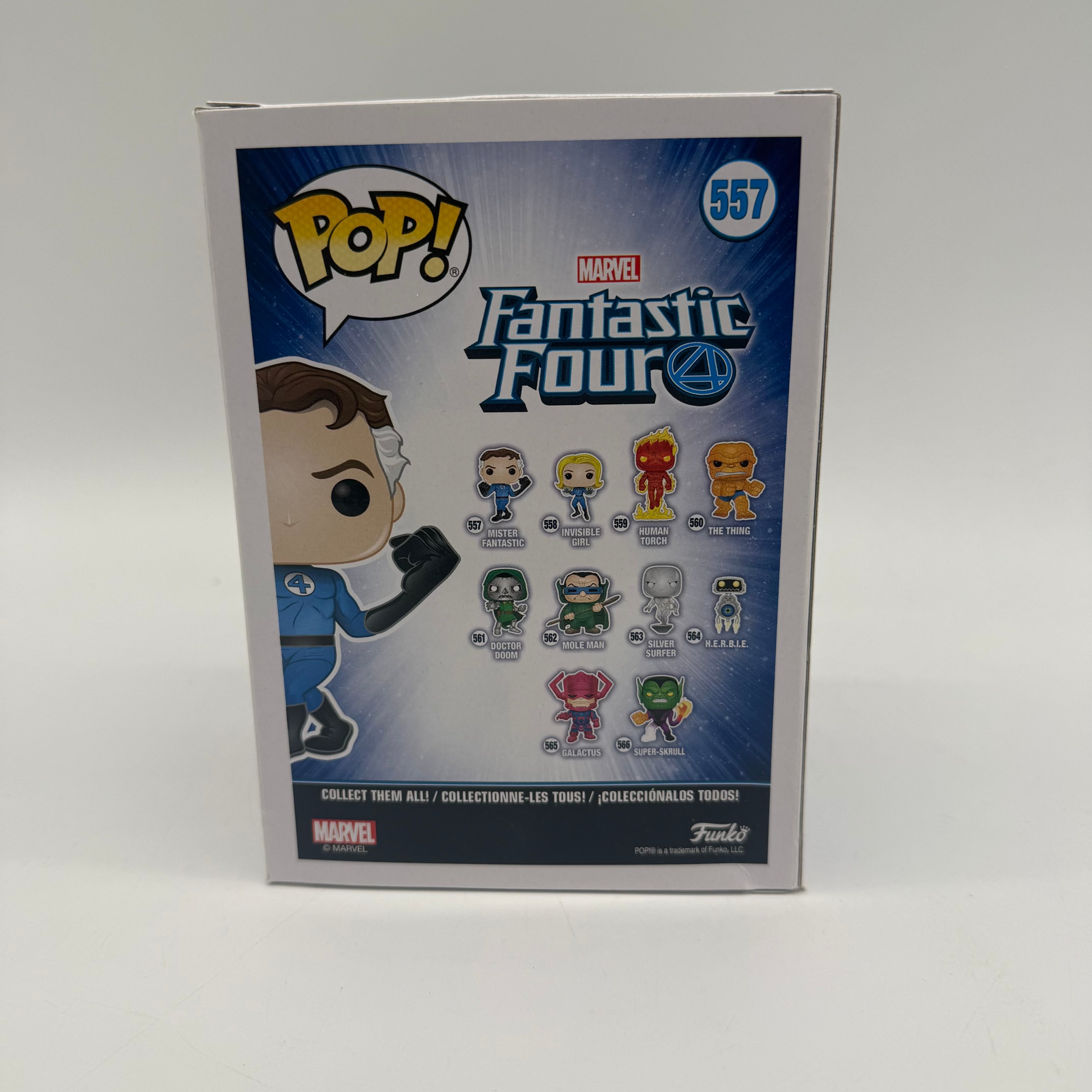 Marvel Fantastic Four Mister Fantastic Funko Pop Boxed