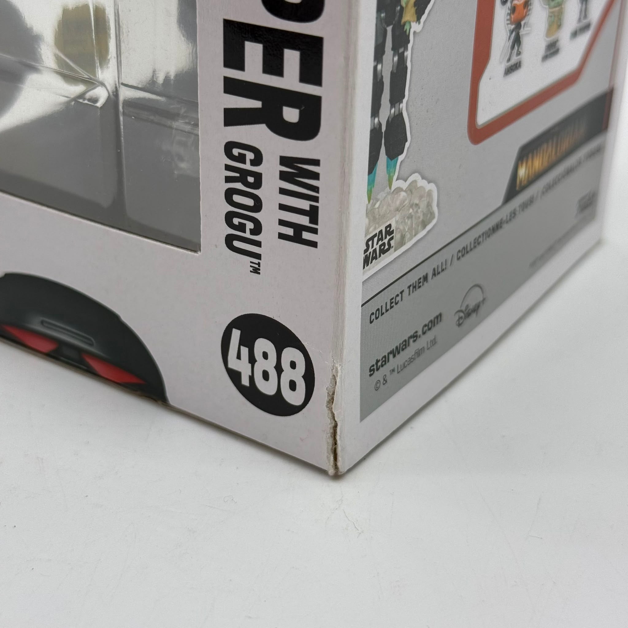 Star Wars Funko Pop Dark Trooper With Grogu 488