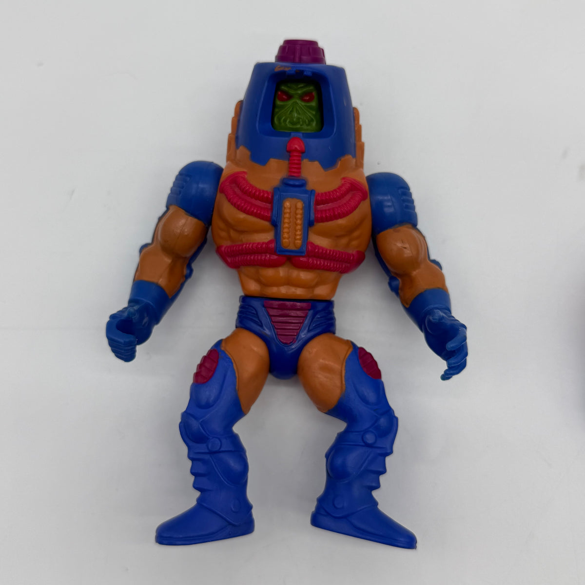 Masters of The Universe Man E Faces (Red) Vintage