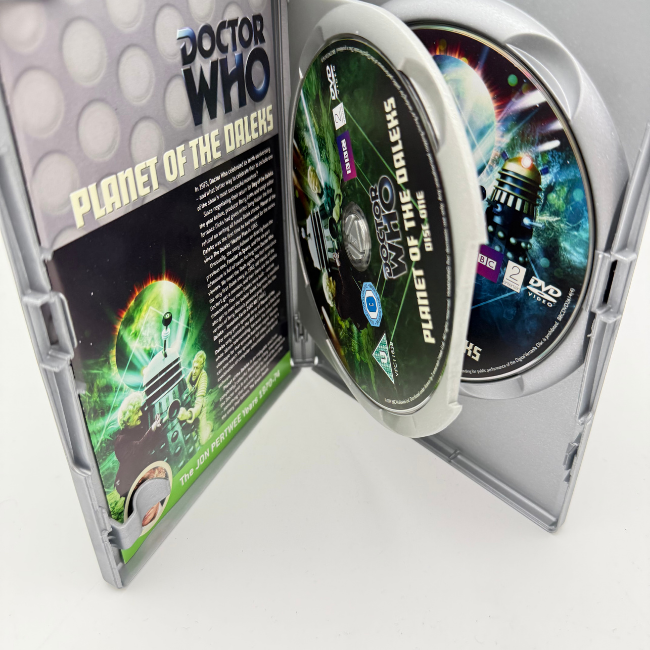 Doctor Who BBC Planet of the Daleks DVD 2-disc