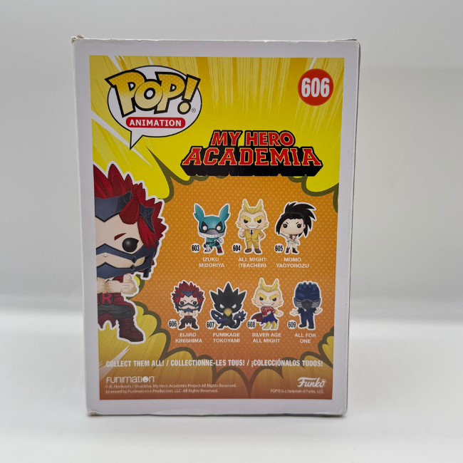 My Hero Academia Funko Pop Eljiro Kirishima  606