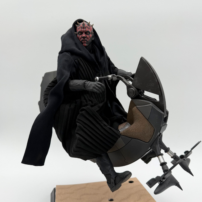 Star Wars Hot Toys DX17 Darth Maul & Speeder 1/6 scale Action Figure