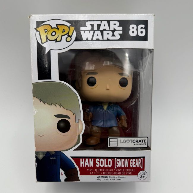 Star Wars Funko Pop Han Solo Snow Gear 86