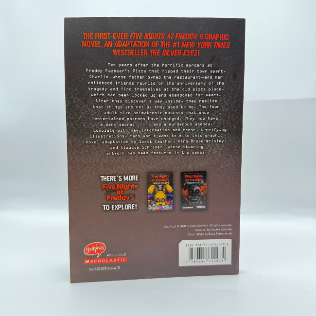 Five Night At Freddy's The Silver Eyes Graphic Novel