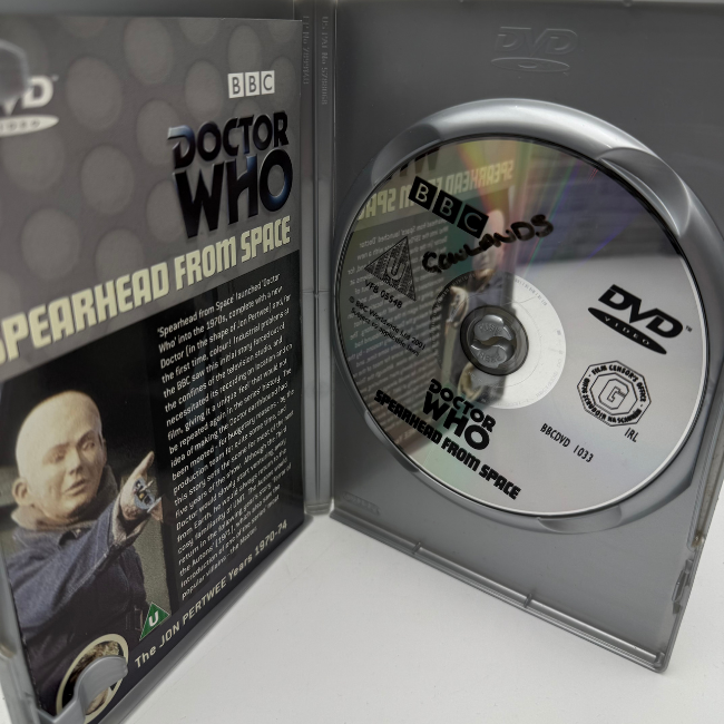 Doctor Who BBC Spearhead from Space DVD