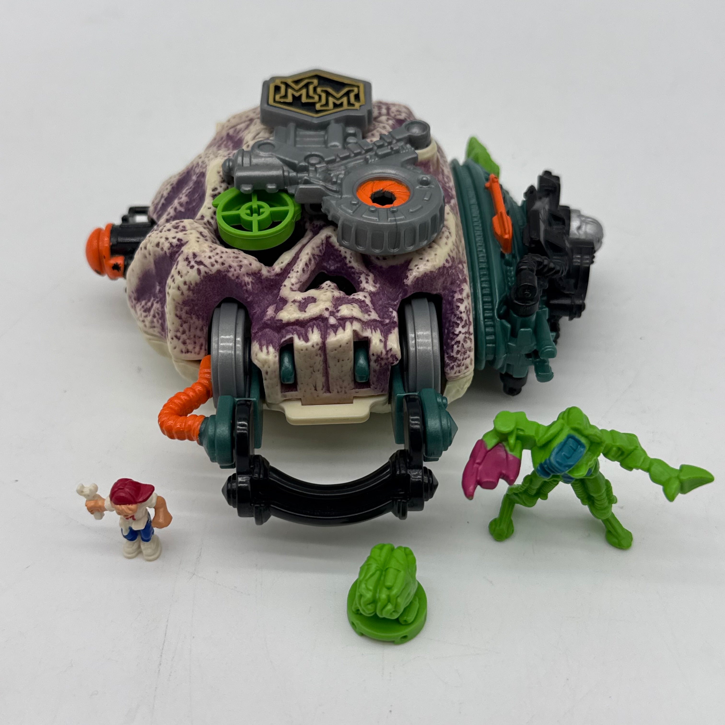 Mighty Max Bluebird Toys Cyberskull Doom Zone Complete