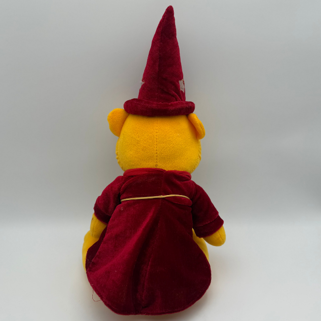 Disney Winnie The Pooh Vintage Wizard Soft Toy