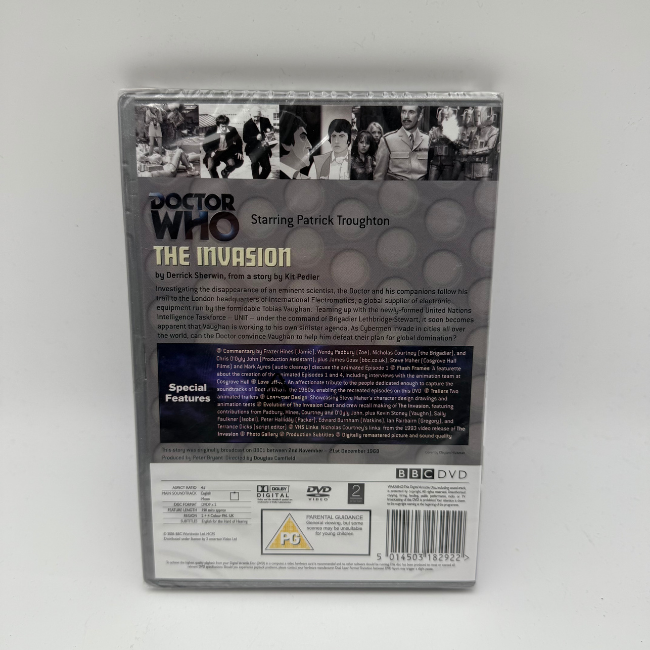 Doctor Who BBC The Invasion DVD