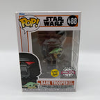 Star Wars Funko Pop Dark Trooper With Grogu 488