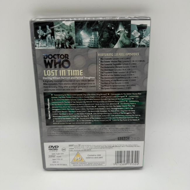 Doctor Who BBC Lost in time  DVD