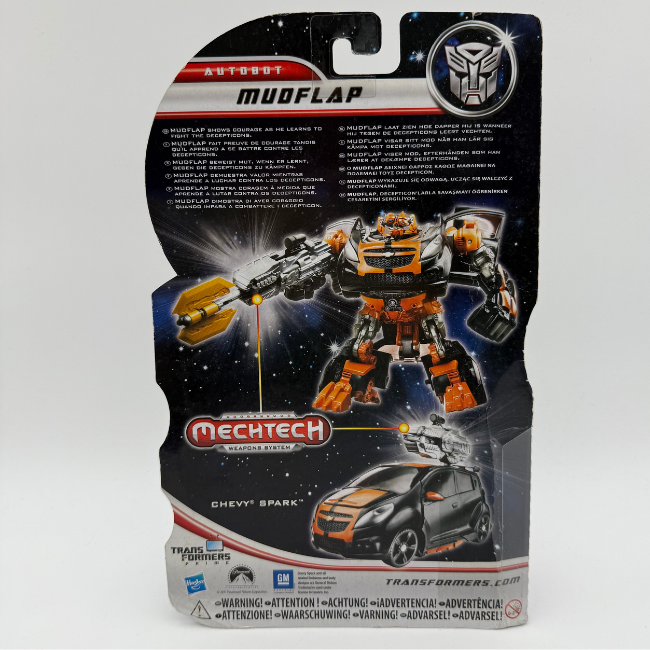 Transformers Hasbro Mechtech Mudflap Playset