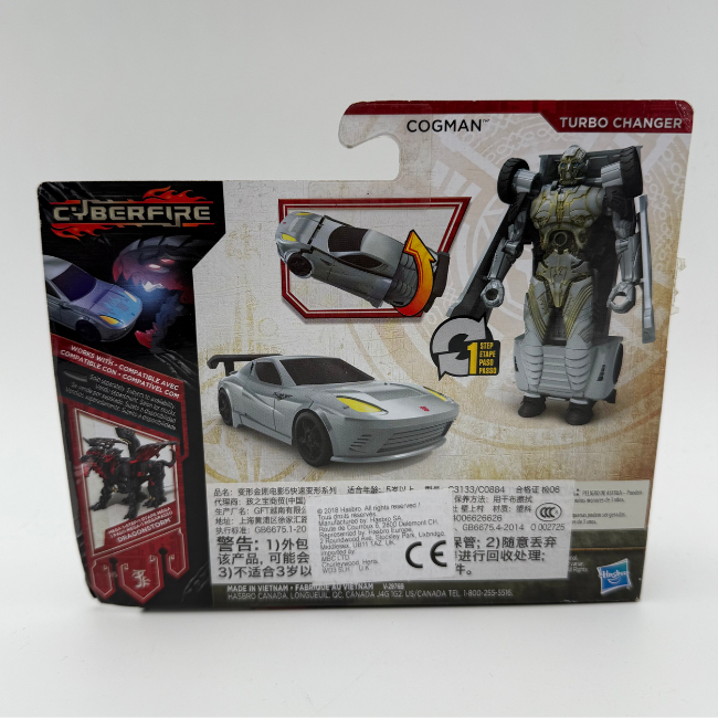 Transformers Hasbro Cybervers Cogman Playset
