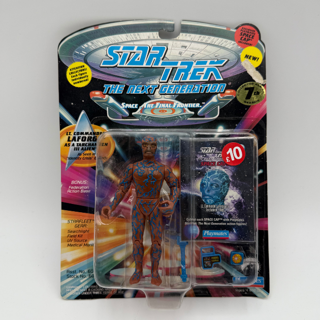 Star Trek Playmates The Next Generation Lt. Commander Laforg Carded Action Figure