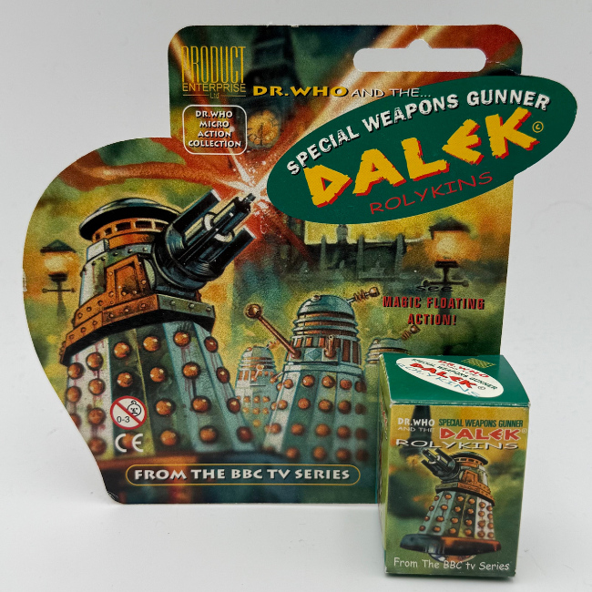 Doctor Who Product Enterprise Rolykin Special Weapons Gunner Dalek