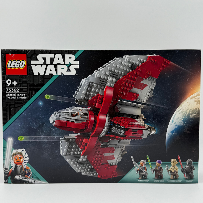 LEGO Star Wars Ahsoka Tano's T-6 Jedi Shuttle 75362 Sealed Set