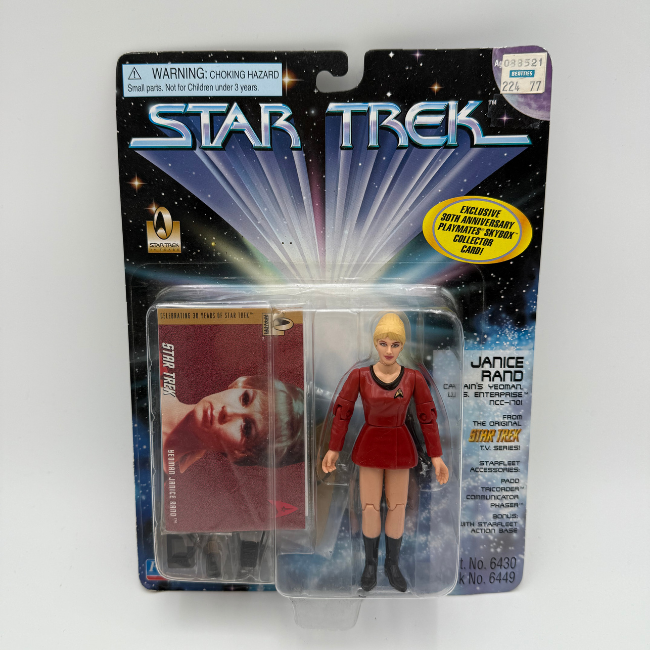 Star Trek Playmates Janice Rand Carded Action Figure