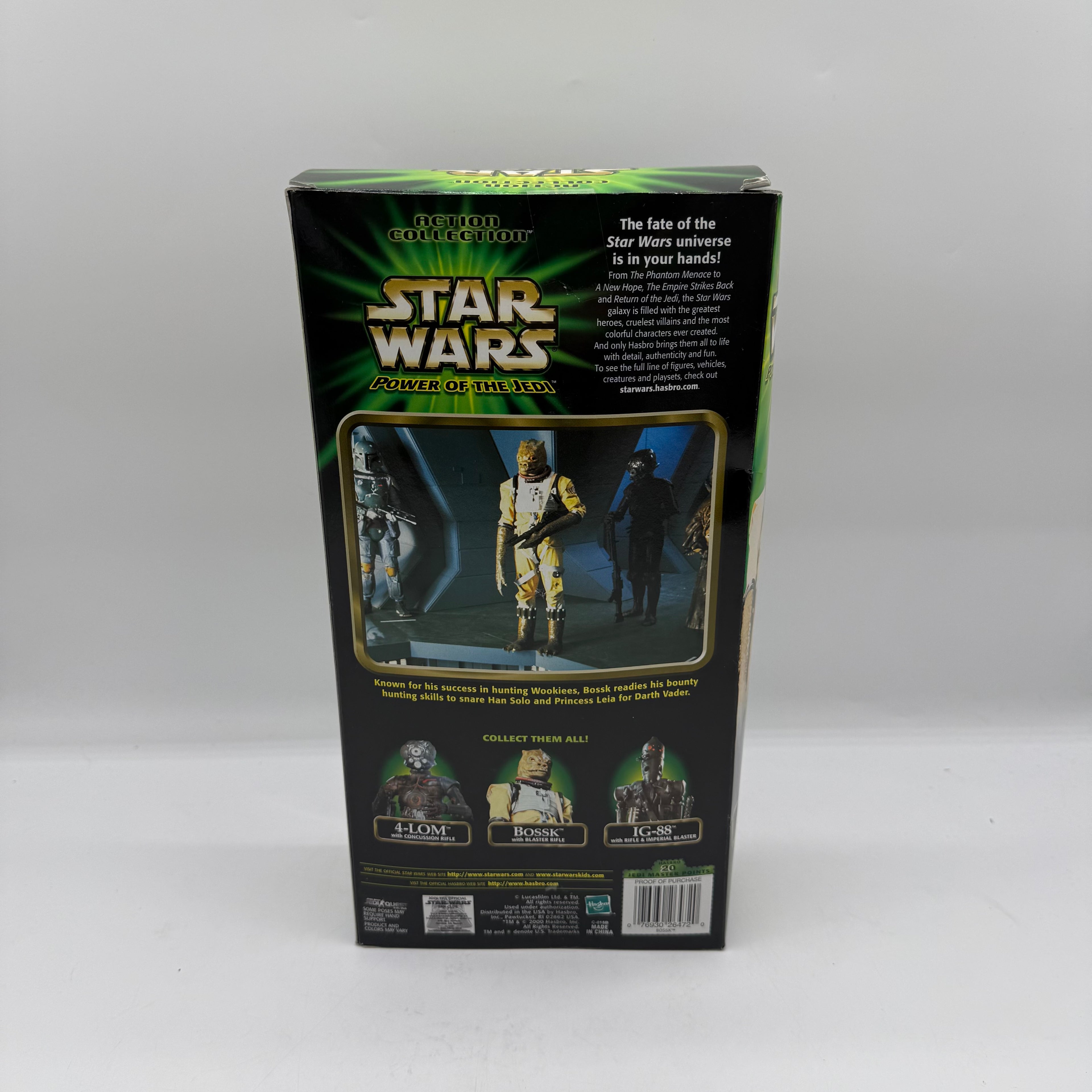 Star Wars Power Of The Jedi Bossk 12 inch Action Collection Sealed