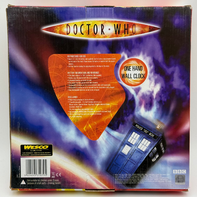 Doctor Who Dalek Wall Clock