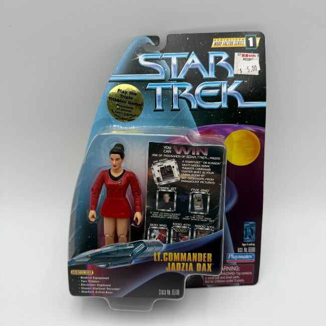 Star Trek Playmates Lt. Commander Jadzia Dax Carded Action Figure