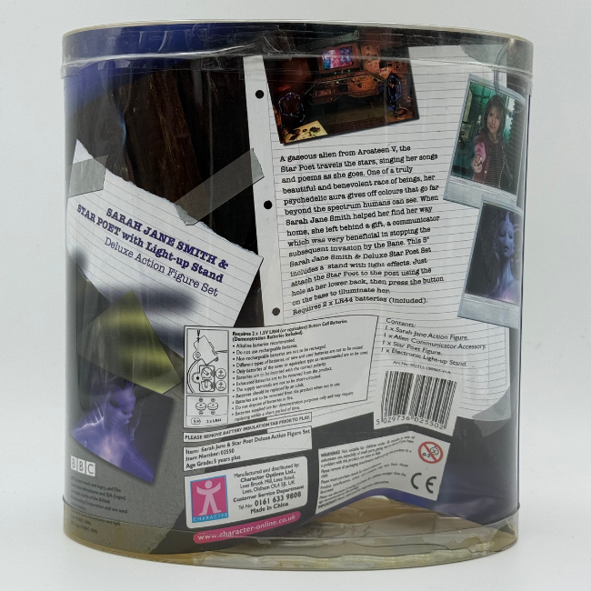 Doctor Who Sarah Jane Adventures Star Poet Action Figures
