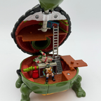 TMNT Playmates Vintage Leonardo Mini Sewer Playset