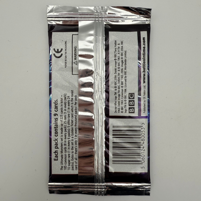 Doctor Who Battles In Time Ultimate Monsters Sealed Pack