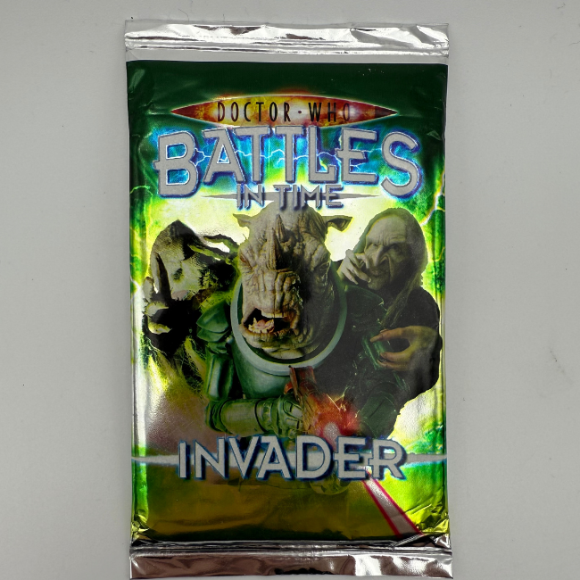 Doctor Who Battles In Time Invader Sealed Pack