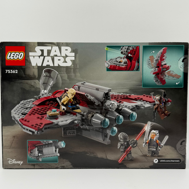 LEGO Star Wars Ahsoka Tano's T-6 Jedi Shuttle 75362 Sealed Set
