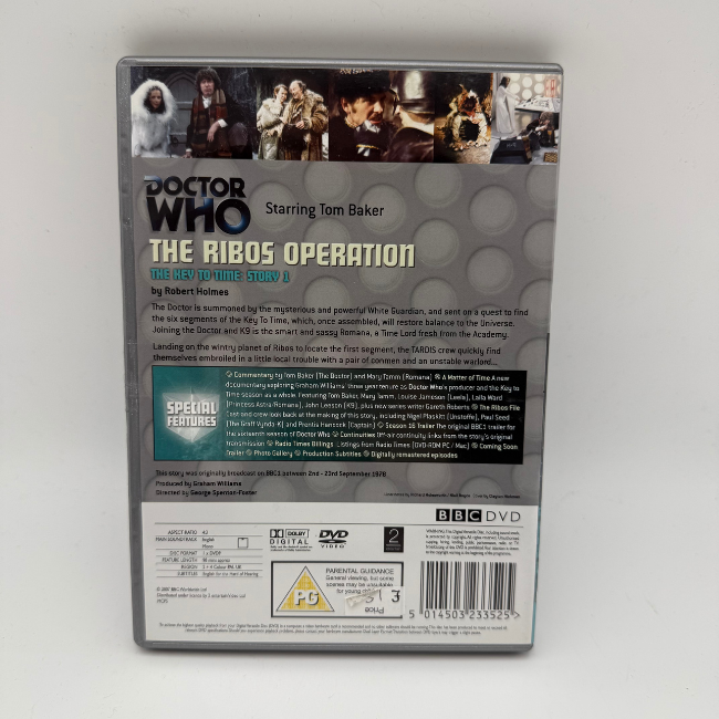 Doctor Who BBC The Ribos Operation DVD
