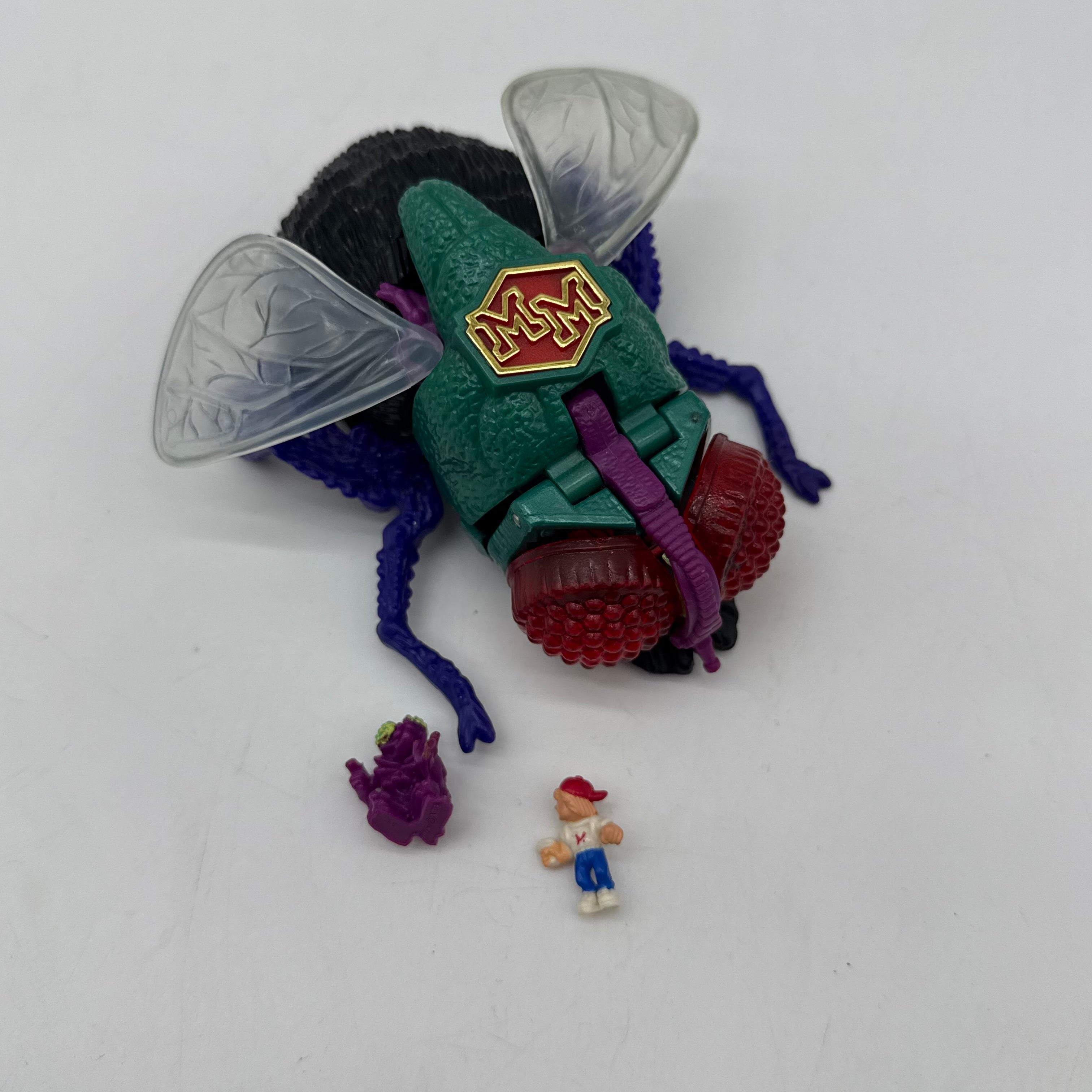 Mighty Max Bluebird Toys The Fly Doom Zone Complete