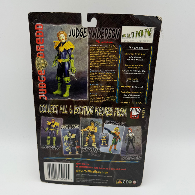Judge Dredd 2000 Ad Judge Anderson Action Figure