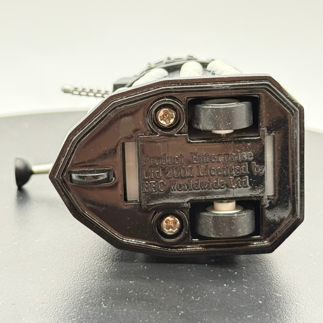 Doctor Who Dalek Black & White Roll-A-Matic Action Figure