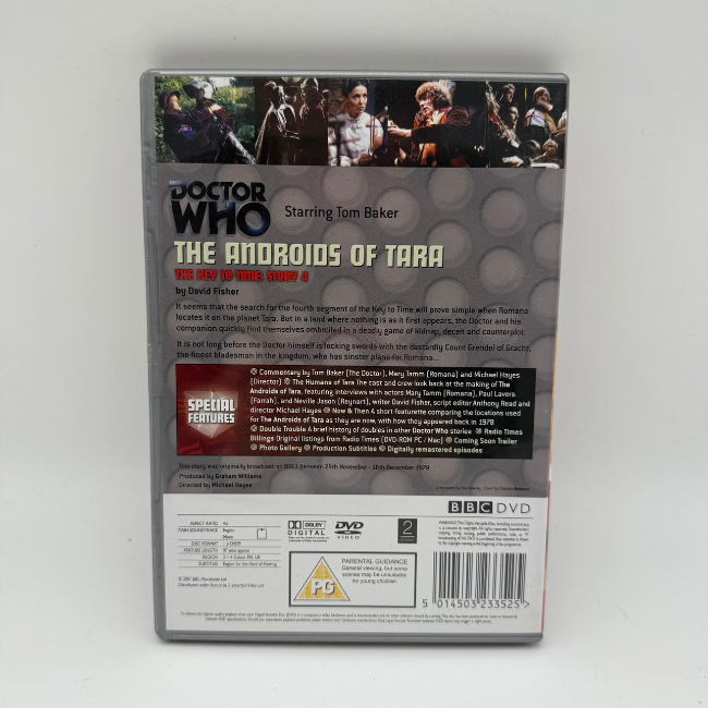 Doctor Who BBC The Androids of Tara DVD