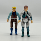 Dino Riders Tyco Vintage 1987 Kanon and Mako Action Figure
