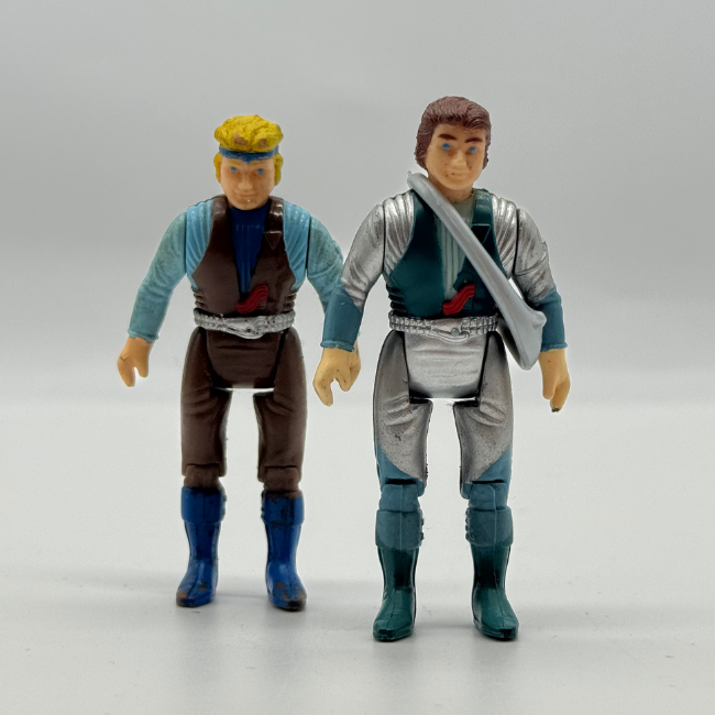 Dino Riders Tyco Vintage 1987 Kanon and Mako Action Figure