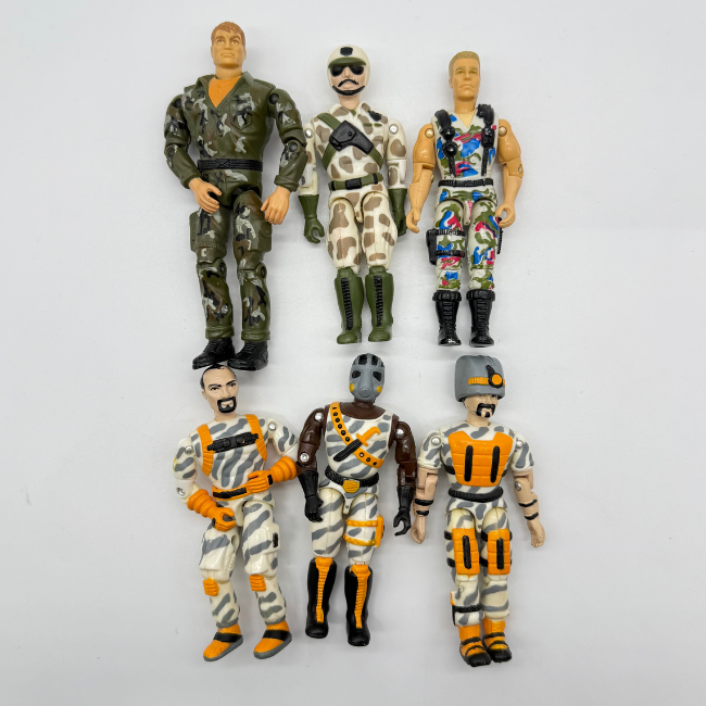 The Corps! Lanard Toys Mixed Action Figure Bundle